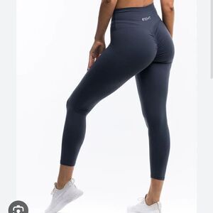 Echt Force Scrunch Leggings Steel Blue Size Small